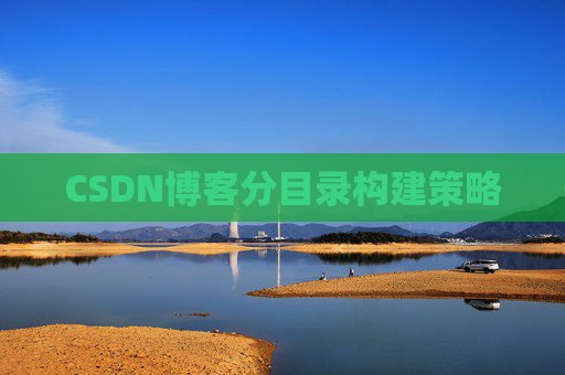 CSDN博客分目录构建策略